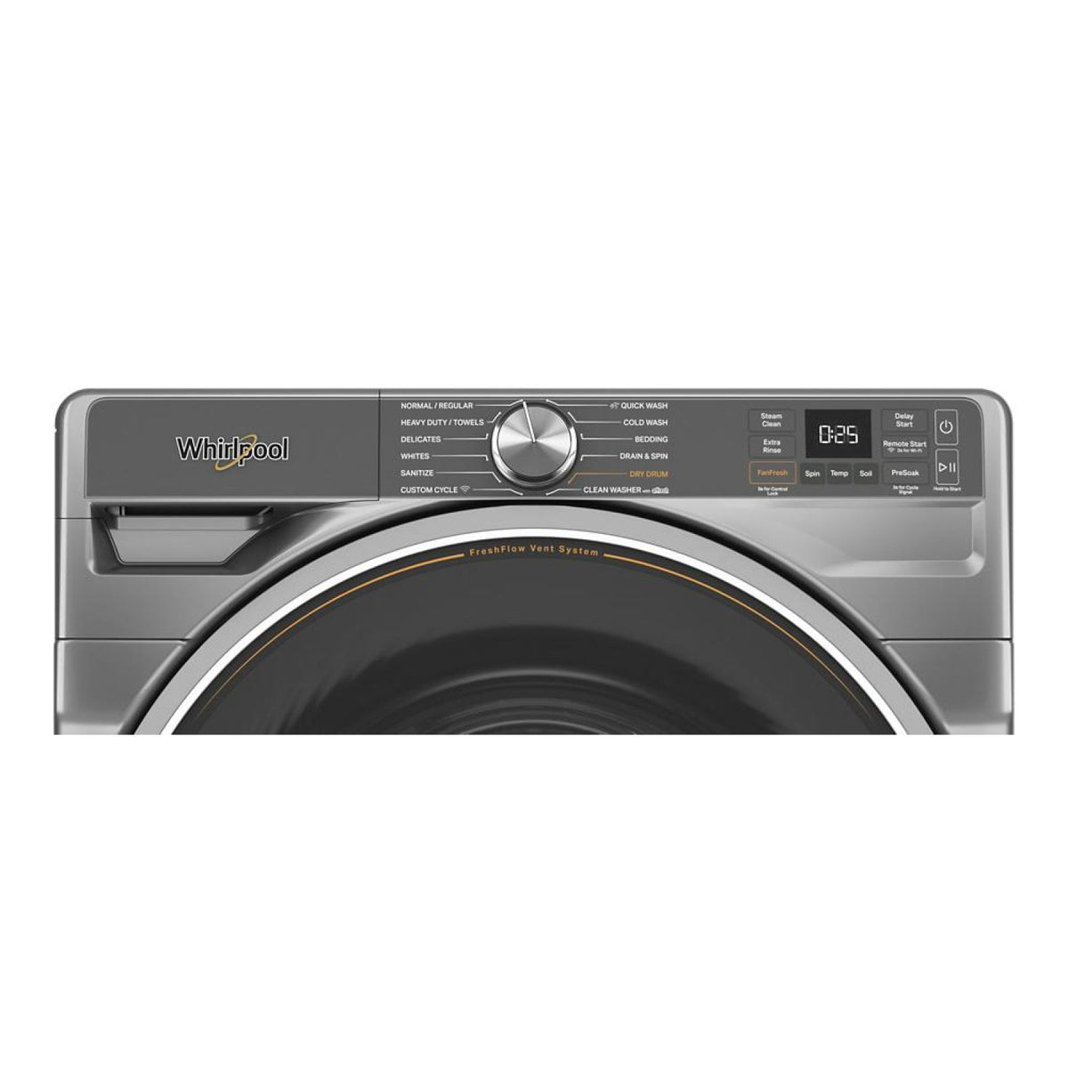 Whirlpool 5.8 cu. ft. Smart Front Load Washer with FreshFlow™ Vent System WFW6720RR IMAGE 4