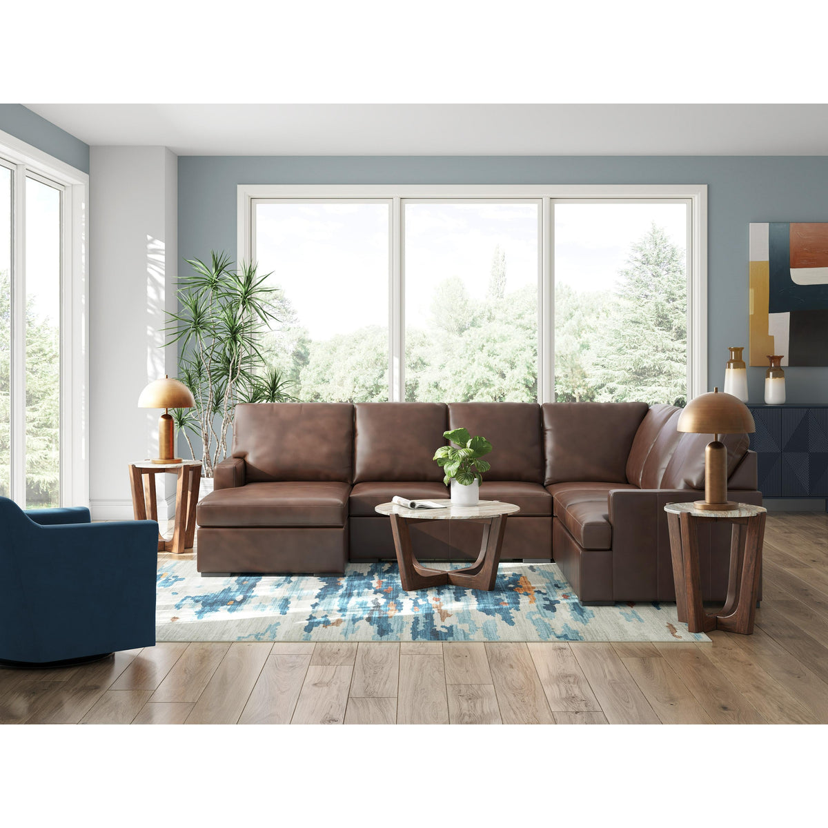 Signature Design by Ashley McDowlan PC48504S2 3 pc Sectional with Chaise IMAGE 3