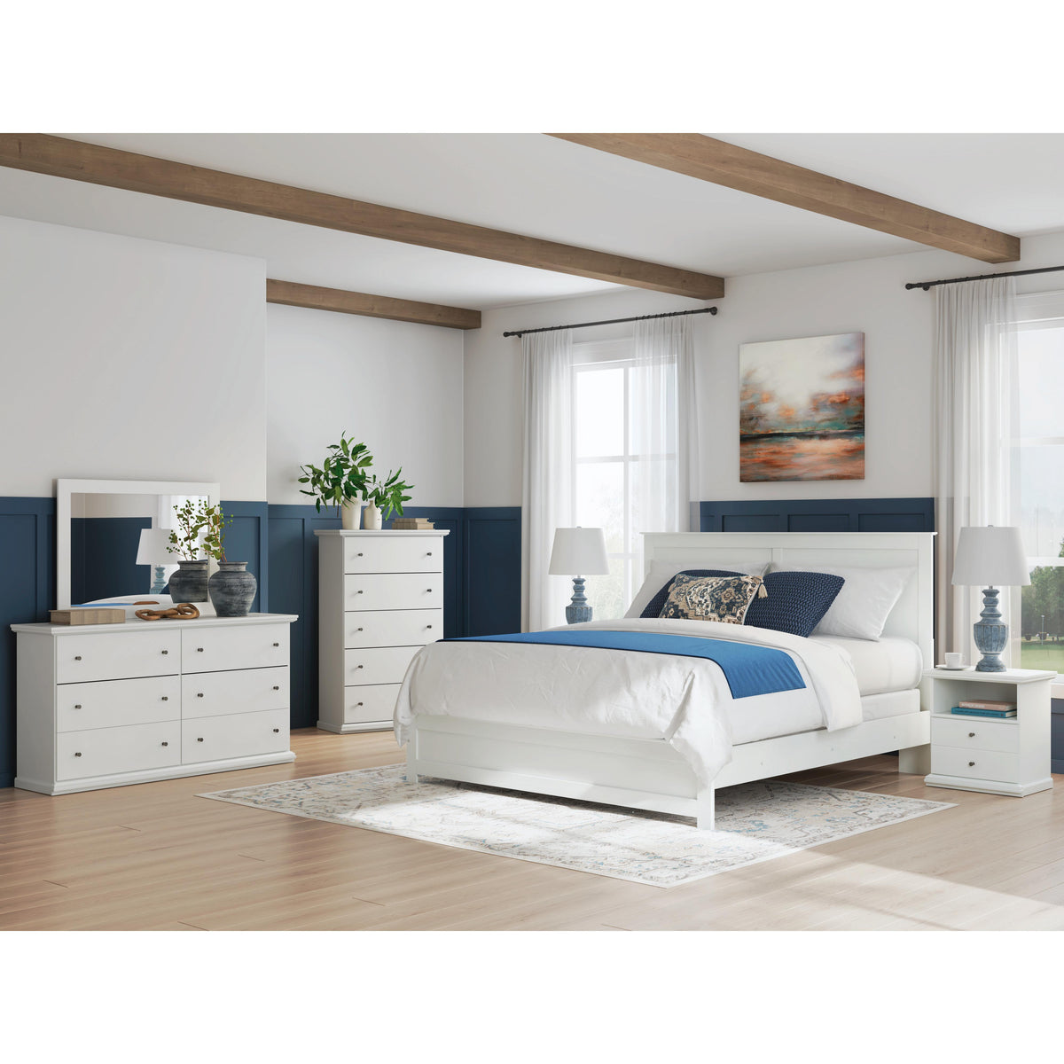 Signature Design by Ashley Bostwick Shoals B139B47 King Panel Bed IMAGE 7