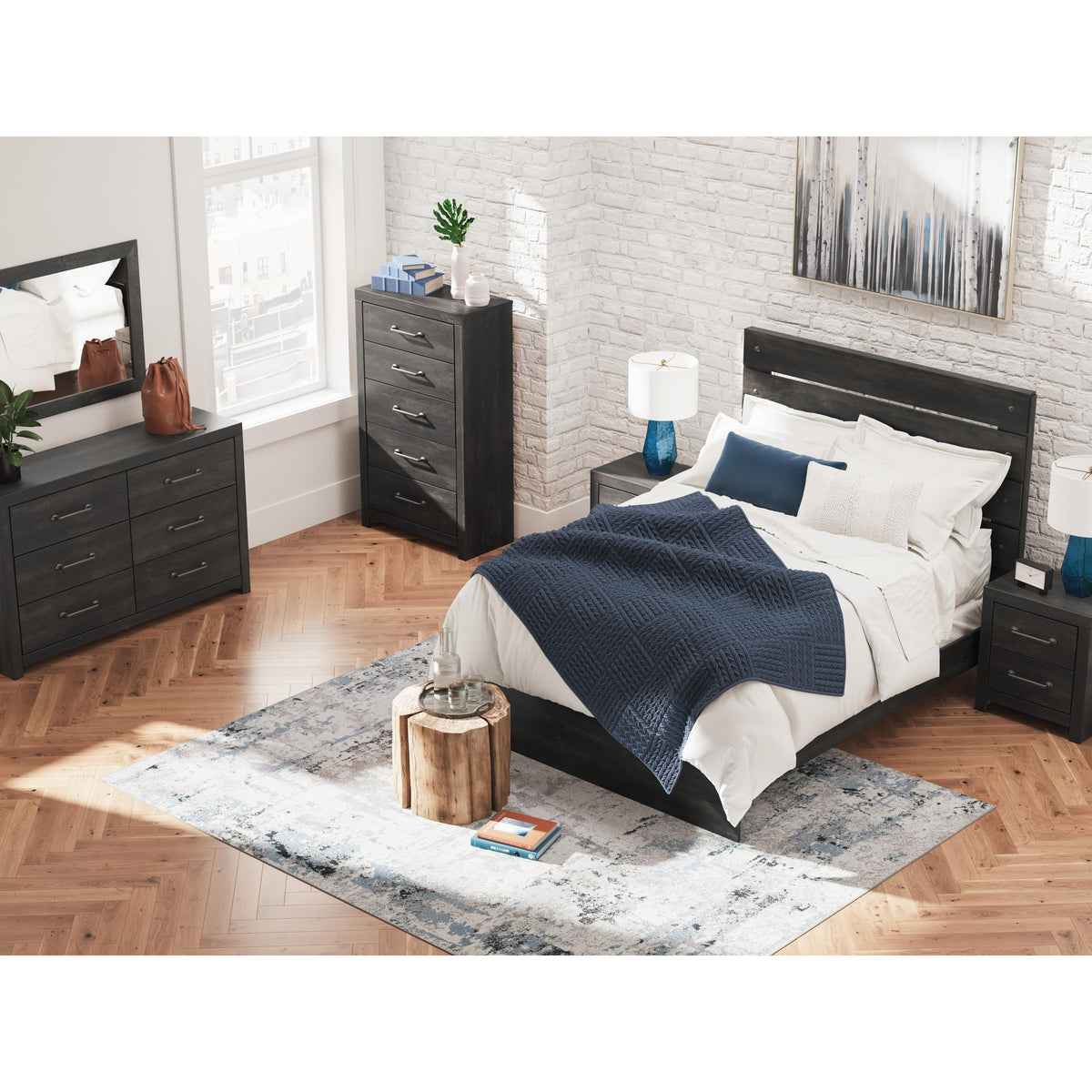 Signature Design by Ashley Hollivern PCB2108B2 Queen Panel Bed IMAGE 8