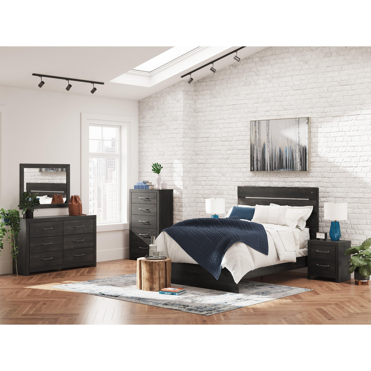 Signature Design by Ashley Hollivern PCB2108B2 Queen Panel Bed IMAGE 9