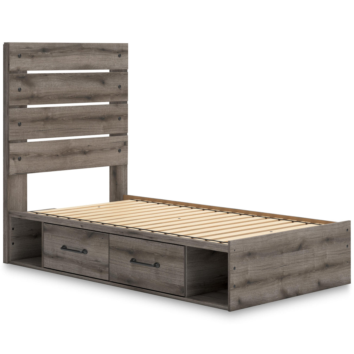 Signature Design by Ashley Graystorm PCB2405B18 Twin Panel Storage Bed IMAGE 7