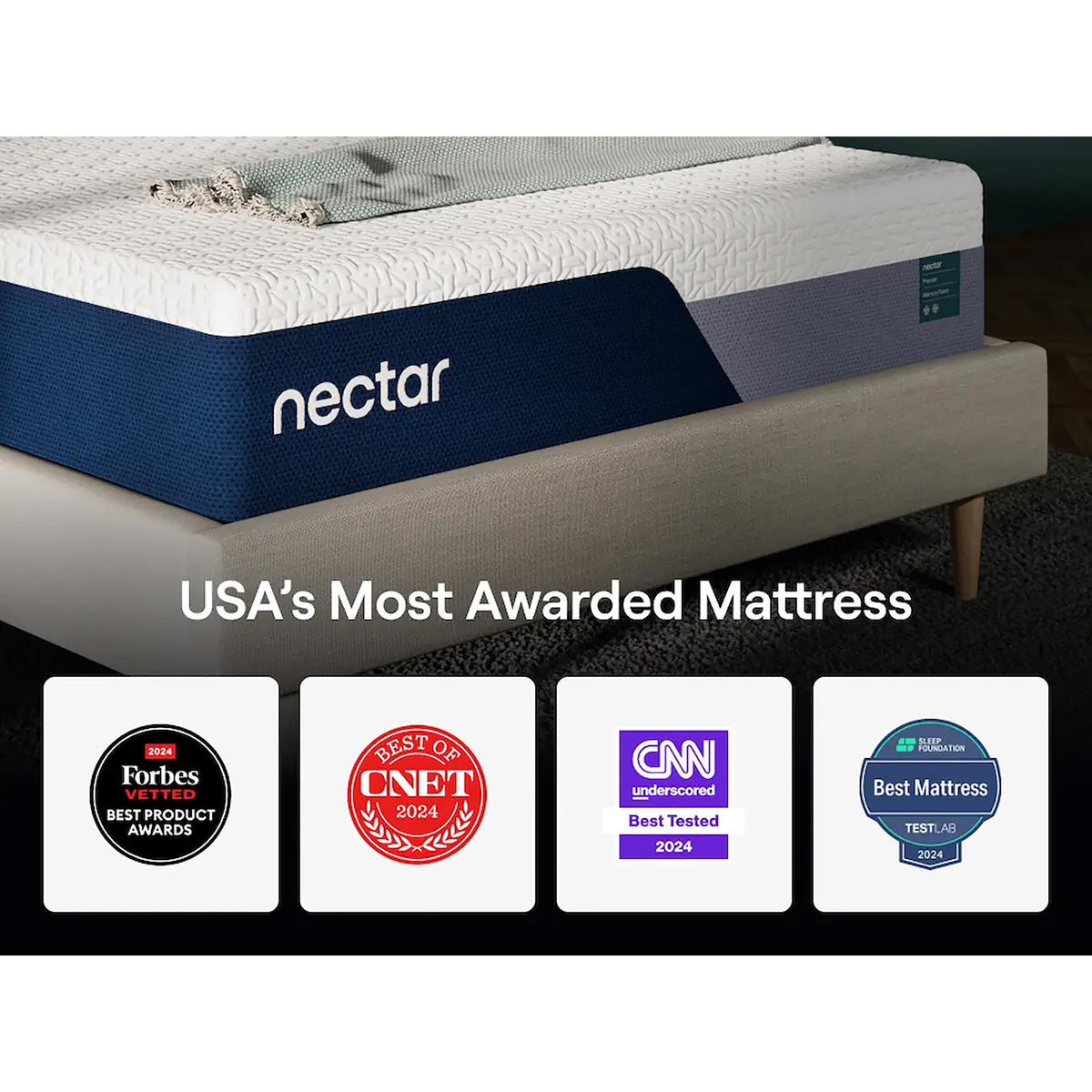 Nectar Sleep Nectar Premier Memory Foam M12631 Queen Mattress IMAGE 7