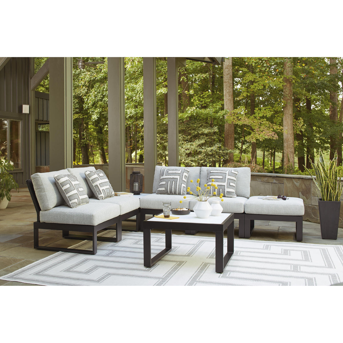 Signature Design by Ashley Beachloft P490-708 Square Cocktail Table IMAGE 13