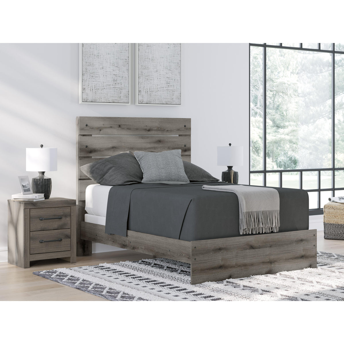 Signature Design by Ashley Graystorm PCB2405B13 Full Panel Bed IMAGE 6