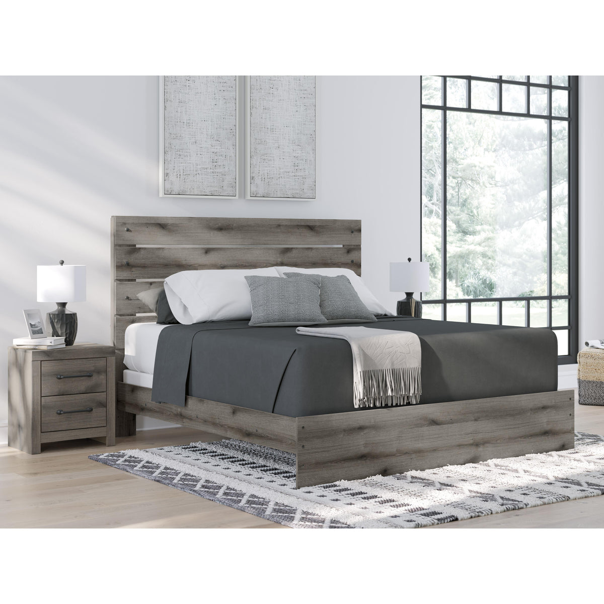 Signature Design by Ashley Graystorm PCB2405B8 King Panel Bed IMAGE 5