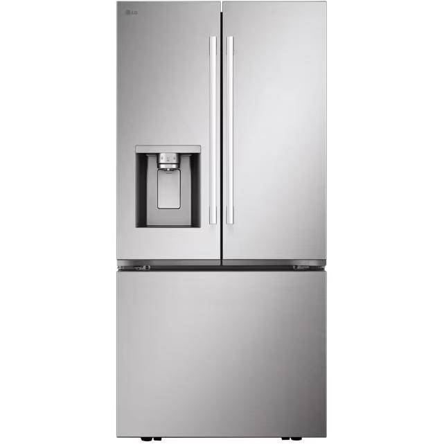 LG 33-inch, 25 cu. ft. Freestanding 3-Door French Door Refrigerator with Ice and Water Dispenser LF25H6330S IMAGE 1