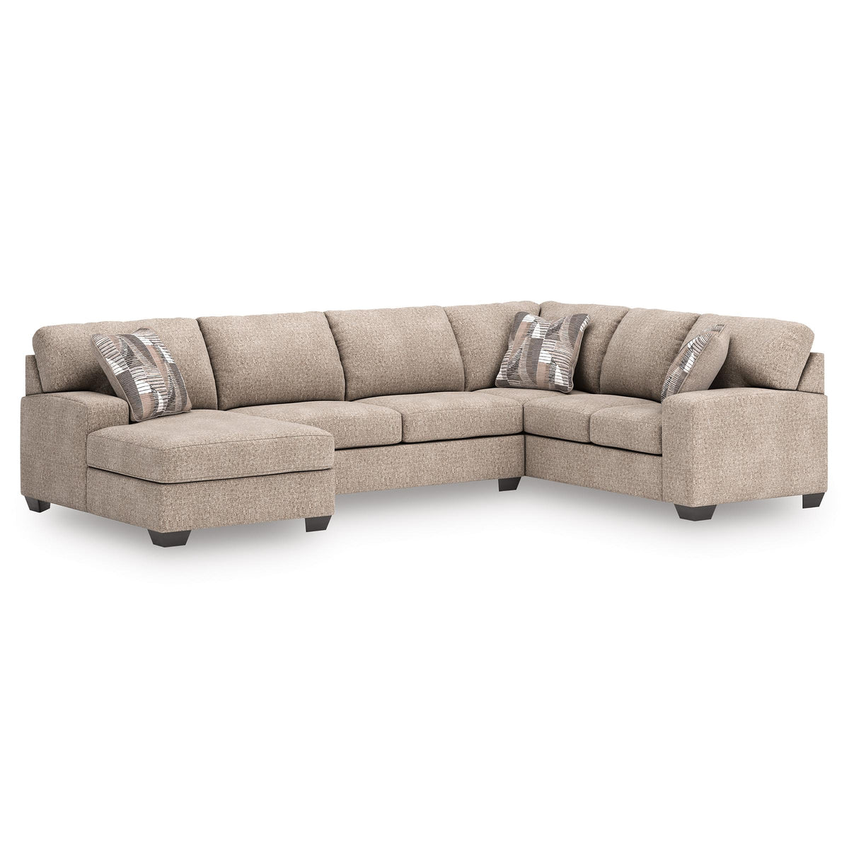 Benchcraft Newellen 48404S1 3 pc Sectional with Chaise IMAGE 1