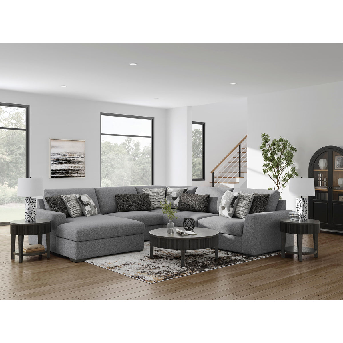 Benchcraft Bealton 61305S8 5 pc Sectional with Chaise IMAGE 3