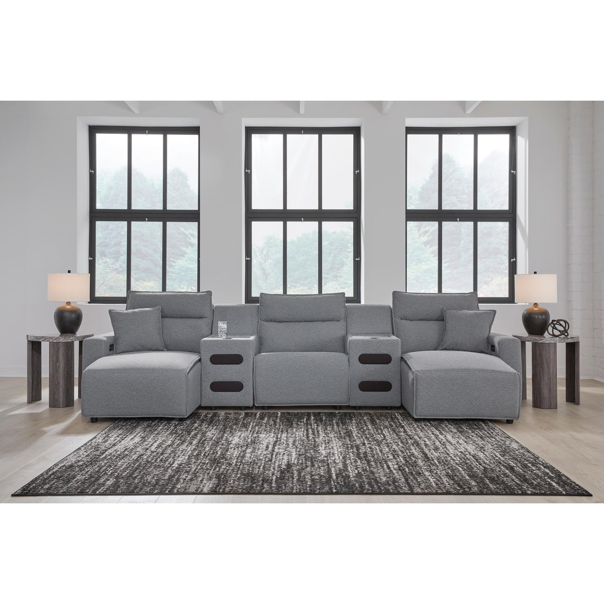 Signature Design by Ashley Modmax 65906S15 5 pc Power Reclining Sectional with Chaise IMAGE 5