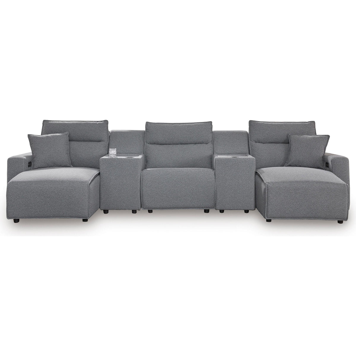 Signature Design by Ashley Modmax 65906S16 5 pc Power Reclining Sectional with Chaise IMAGE 1