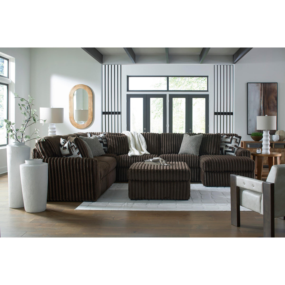 Signature Design by Ashley Midnight-Madness 9810408 Oversized Accent Ottoman IMAGE 12