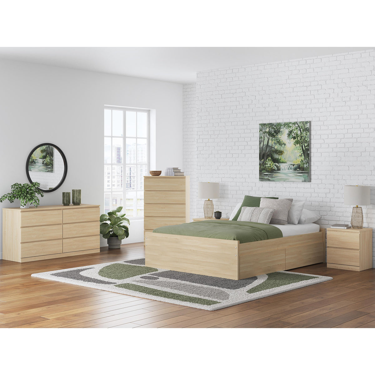 Signature Design by Ashley Onita EB9632B15 Queen Platform Bed with 2 Side Storage IMAGE 8