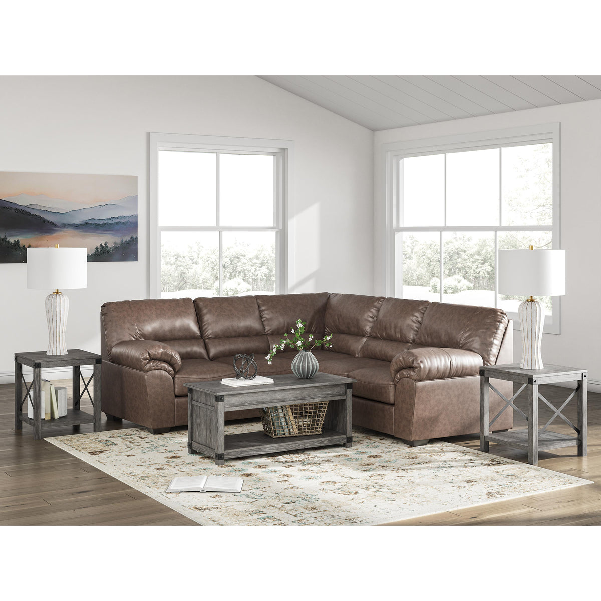 Signature Design by Ashley WillowBend PC27705S1 2 pc Sectional IMAGE 3