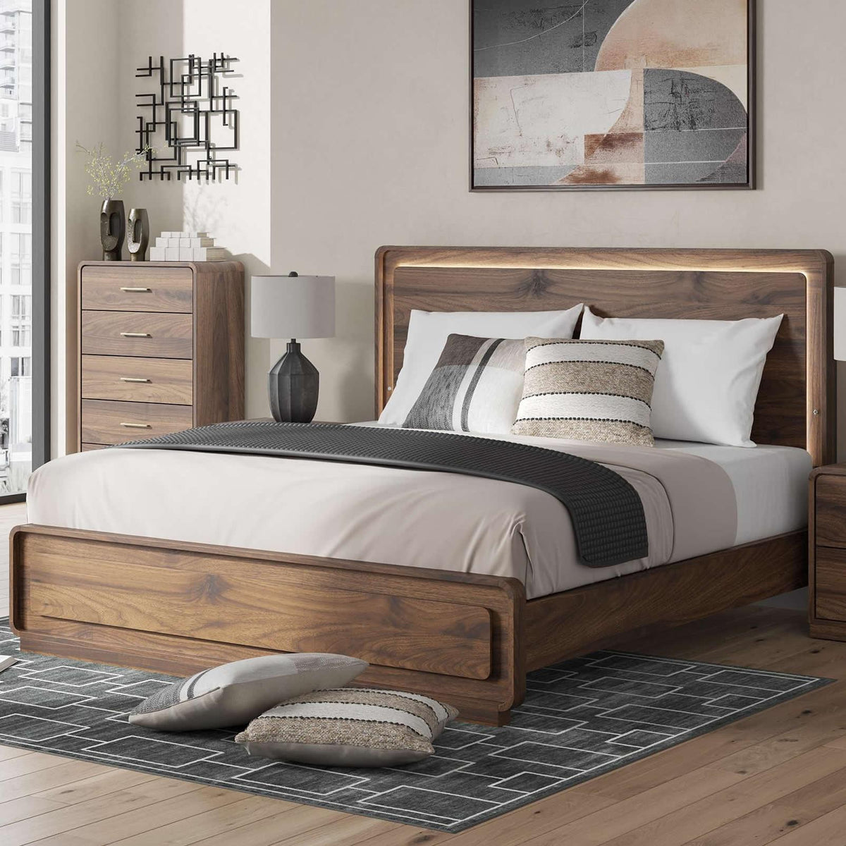 Signature Design by Ashley Fortlorn PCB386B2 Queen Panel Bed IMAGE 2