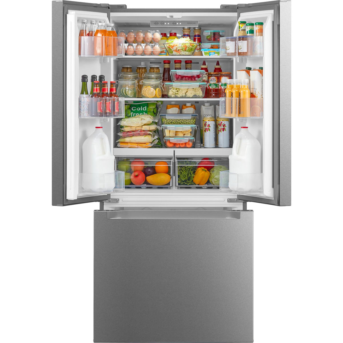Moffat 30-inch, 18.4 cu. ft. French Door Refrigerator MNE18DYTNFS IMAGE 3