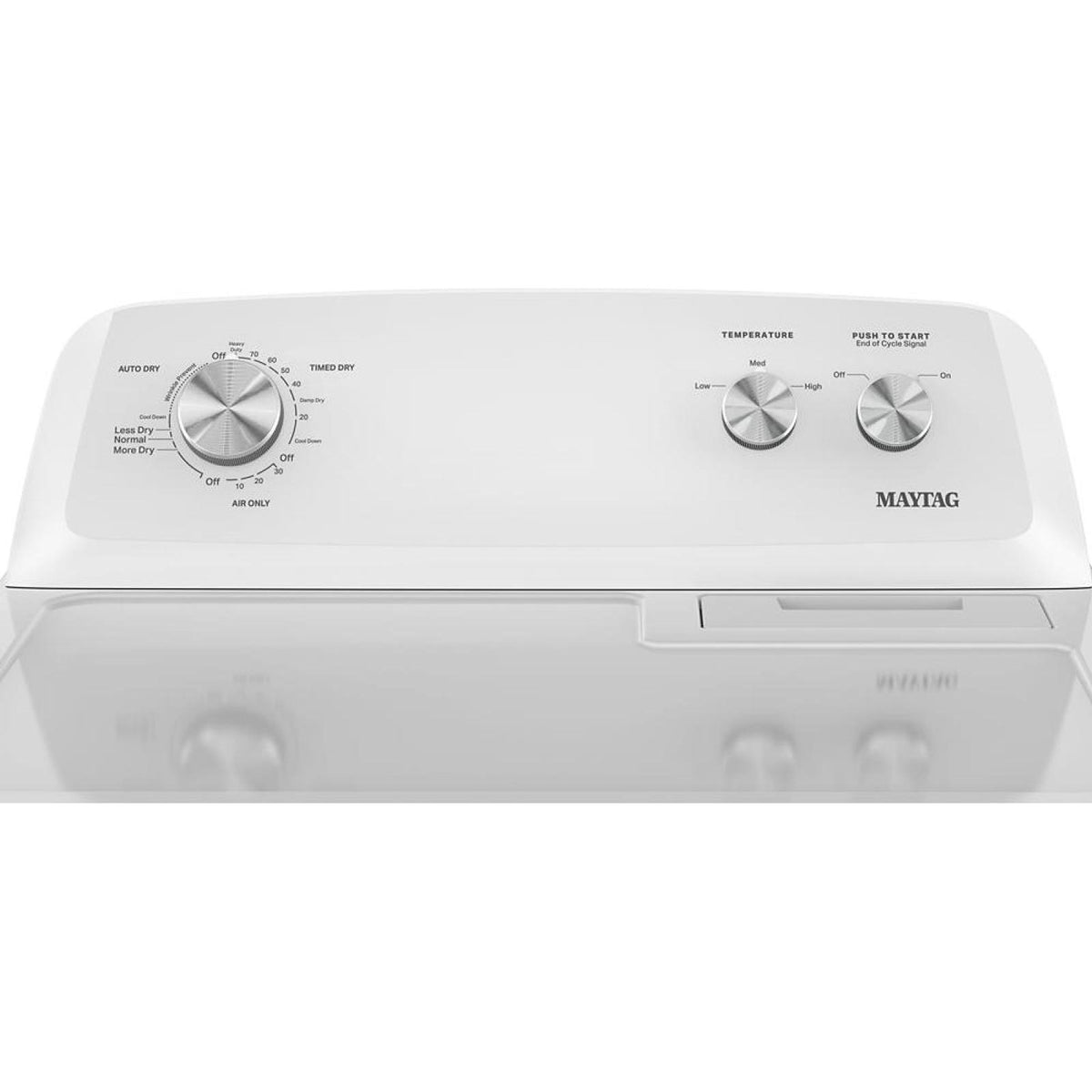 Maytag 7.0 cu. ft. Top Load Electric Dryer with Wrinkle Prevent YMED4005SW IMAGE 3