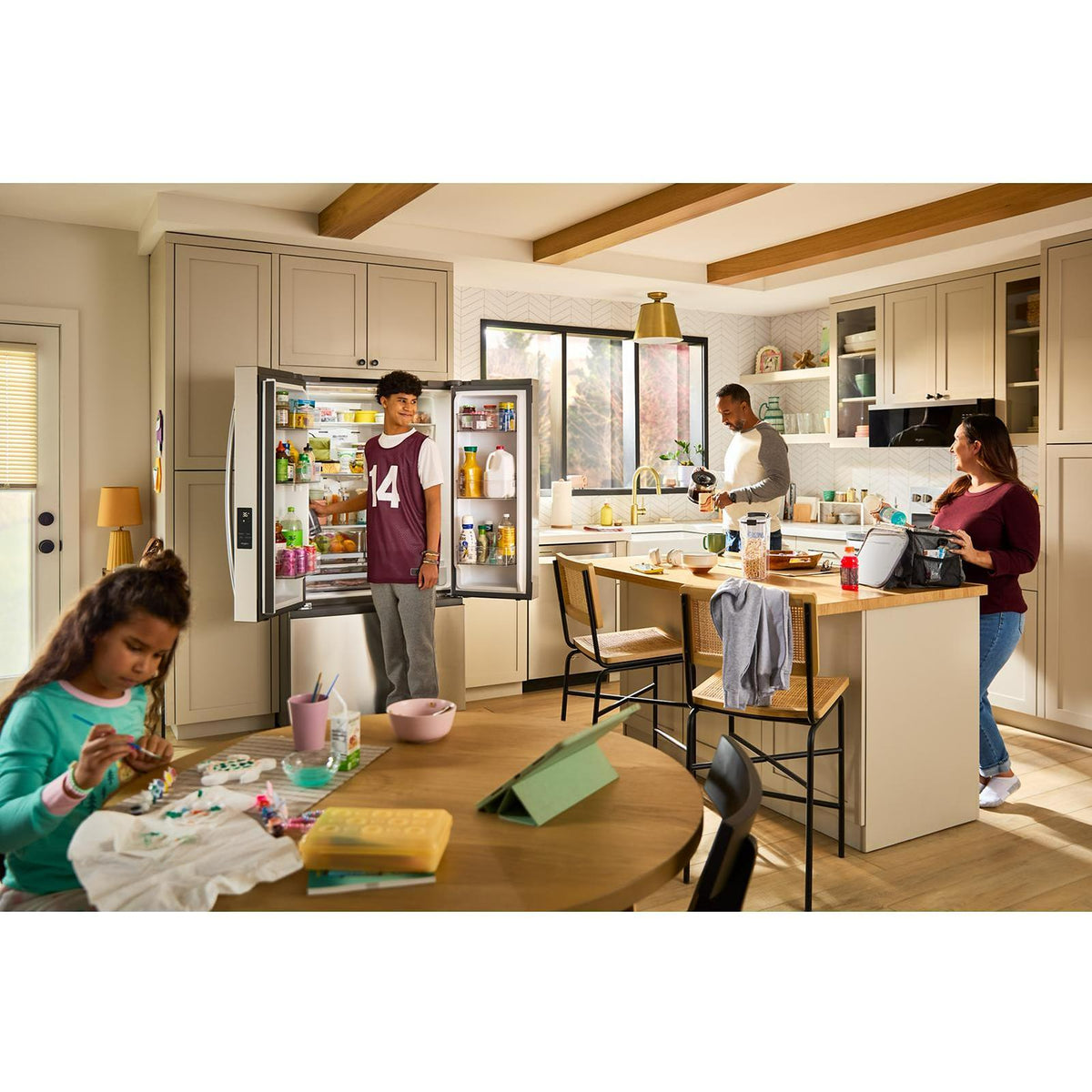 Whirlpool 36-inch, 31 cu. ft. Freestanding French 3- Door Refrigerator with Internal Water Dispenser WRFF3336SZ IMAGE 19
