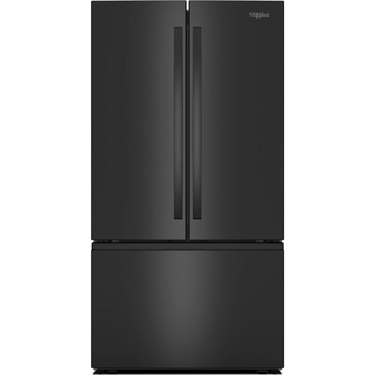 Whirlpool 36-inch, 31 cu. ft. Freestanding French 3- Door Refrigerator with Internal Water Dispenser WRFF3336SB IMAGE 1