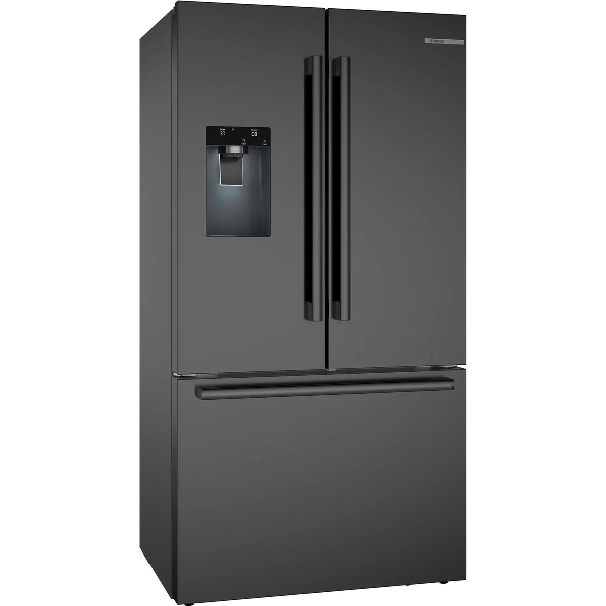 Bosch 36-inch, 21.6 cu. ft. Counter-Depth French 3-Door Refrigerator with Water and Ice Dispensing System B36CD52SNB IMAGE 4