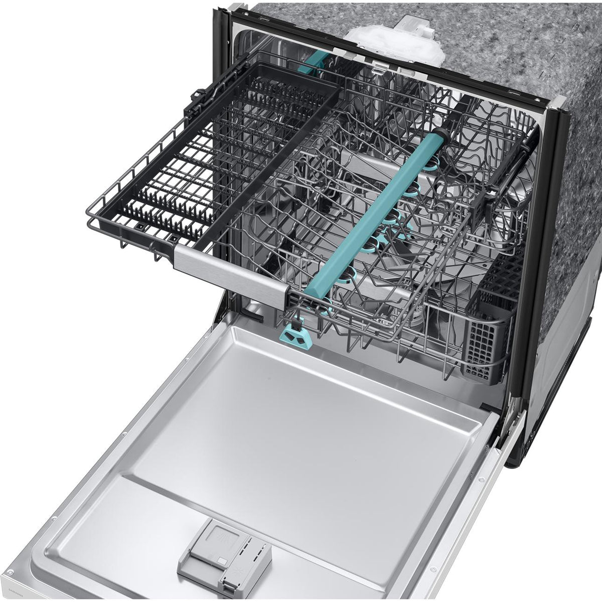 Samsung Bespoke Built-In Dishwasher with Third Rack and AI Wash DW90F89T0U12AA IMAGE 7