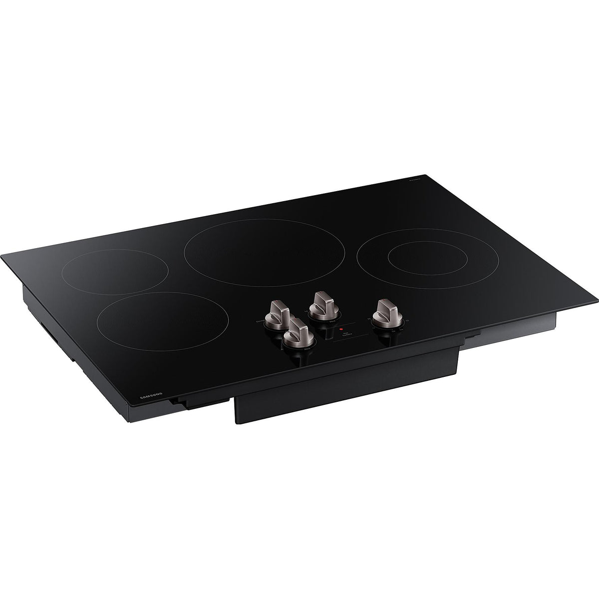 Samsung 30-inch Built-in Electric Cooktop with Knob Controls NZ30FG5332RKAA IMAGE 4