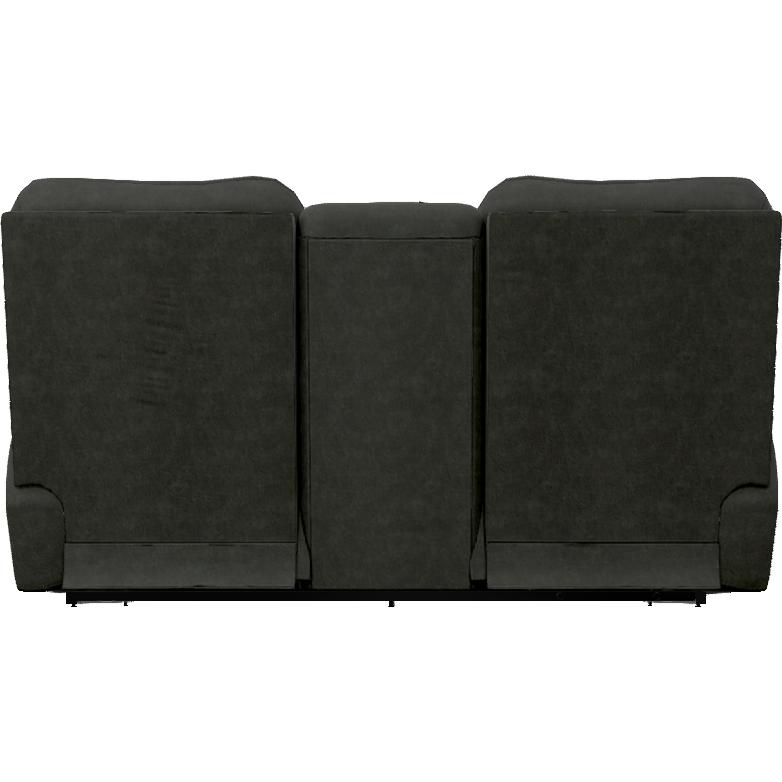 La-Z-Boy Trouper Reclining Loveseat w/ Console - Ink IMAGE 4