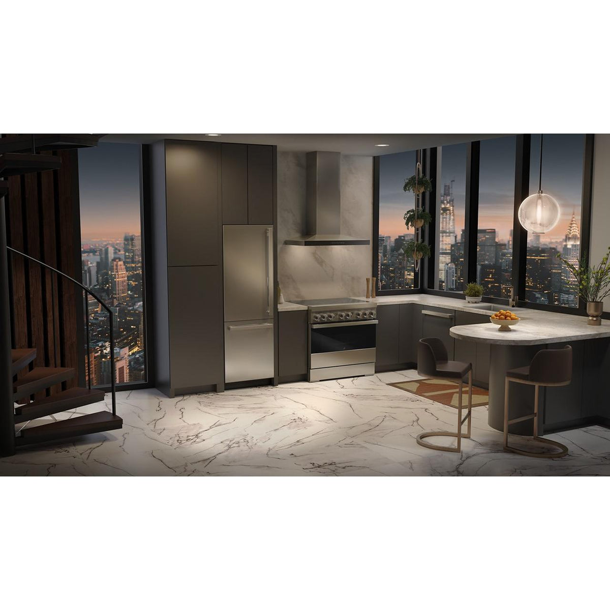 JennAir 36-inch, 5.1 cu. ft. Freestanding Induction Range with Wi-Fi JPIFC736RM IMAGE 8
