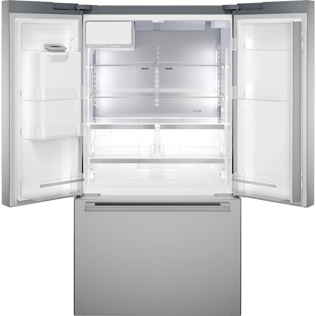 Bosch 36-inch, 21.6 cu. ft. Counter-Depth French 3-Door Refrigerator with Water and Ice Dispensing System B36CD52SNS IMAGE 4