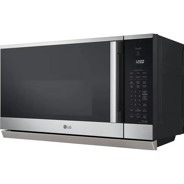 LG 30-inch, 2.1 cu. ft. Smart Over-the-Range Microwave Oven MVEL2125X IMAGE 3