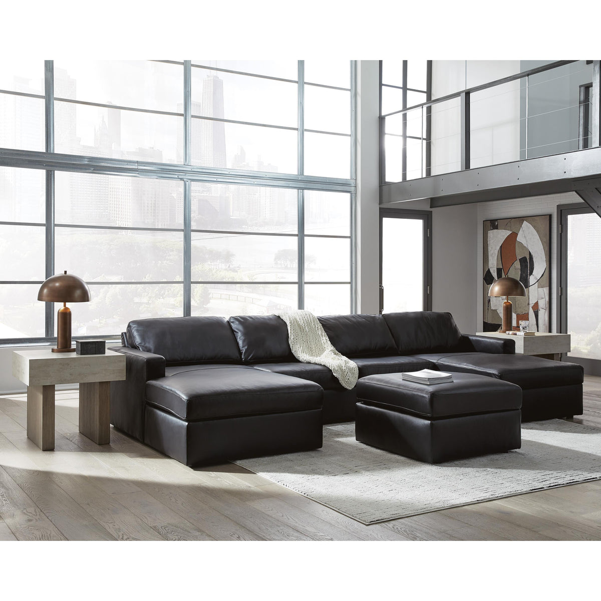 Signature Design by Ashley ModMax II 74305S19 4 pc Double Chaise Sectional IMAGE 7