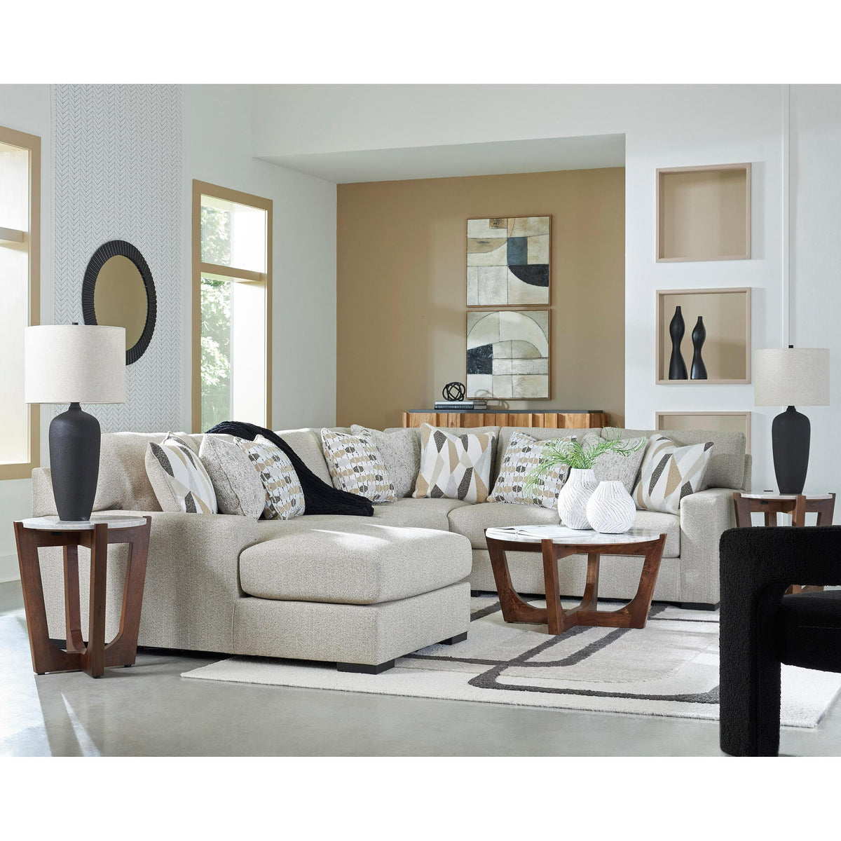 Benchcraft Laurelgrove 75105S1 4 pc Sectional with Chaise IMAGE 4