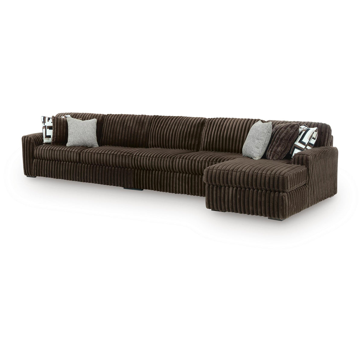 Signature Design by Ashley Midnight-Madness 98104S9 3 pc Sectional with Chaise IMAGE 1