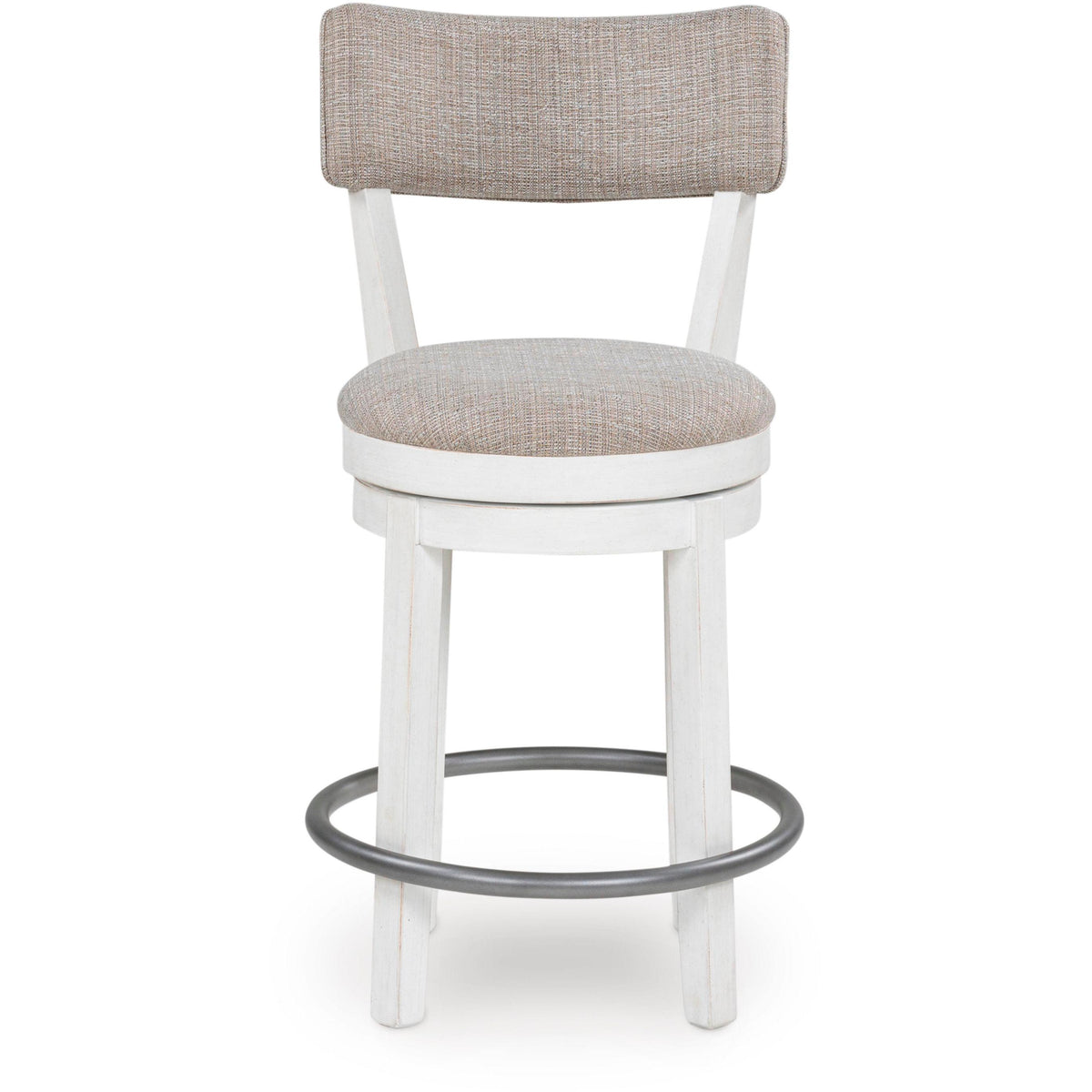 Signature Design by Ashley Robbinsdale D642-224 Upholstered Swivel Barstool IMAGE 2