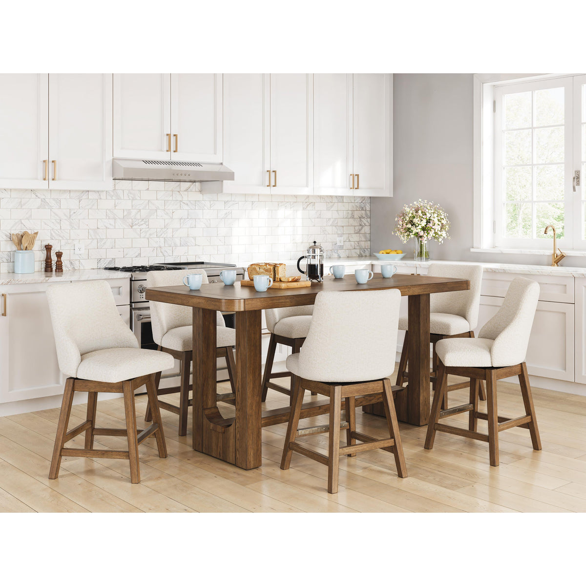 Signature Design by Ashley Cabalynn D974-324 Upholstered Barstool IMAGE 9