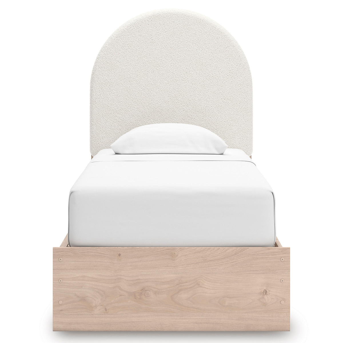 Signature Design by Ashley Arloster PCB1566B4 Twin Upholstered Panel Bed with Storage IMAGE 3