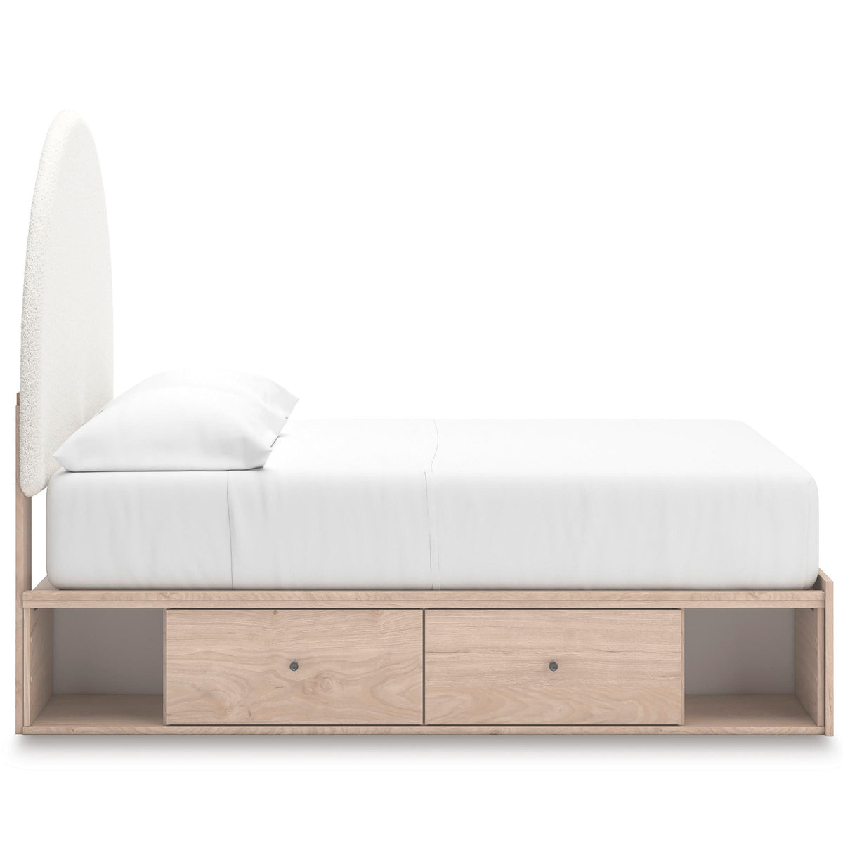 Signature Design by Ashley Arloster PCB1566B5 Full Upholstered Panel Bed with Storage IMAGE 4