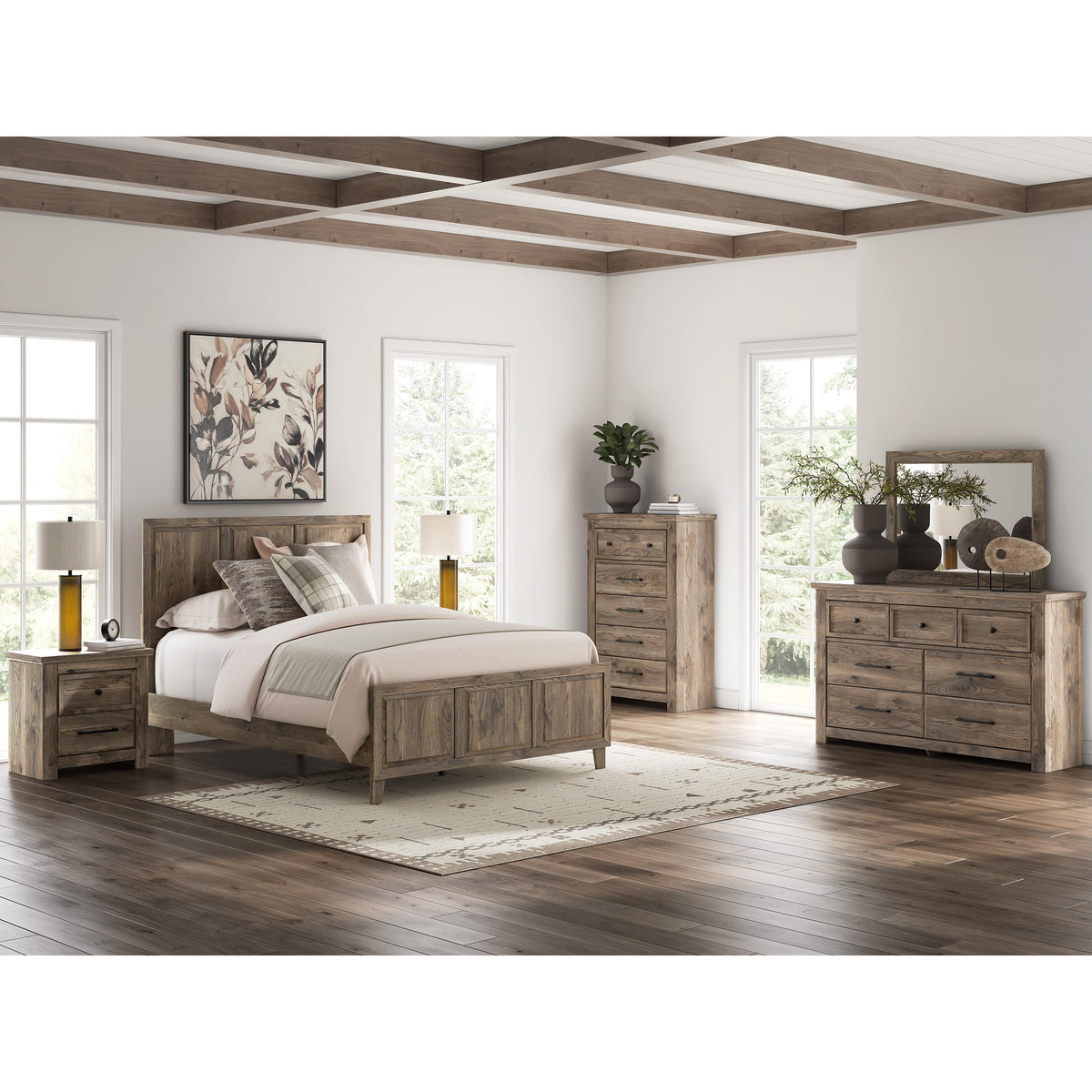Signature Design by Ashley Rusticott PCB2260B2 Queen Panel Bed IMAGE 8