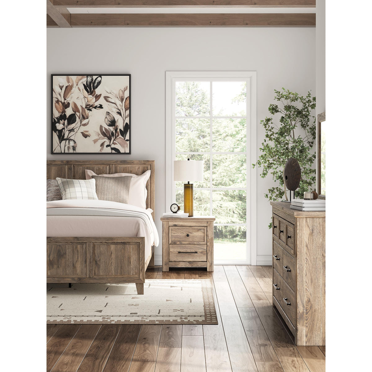 Signature Design by Ashley Rusticott PCB2260B2 Queen Panel Bed IMAGE 9