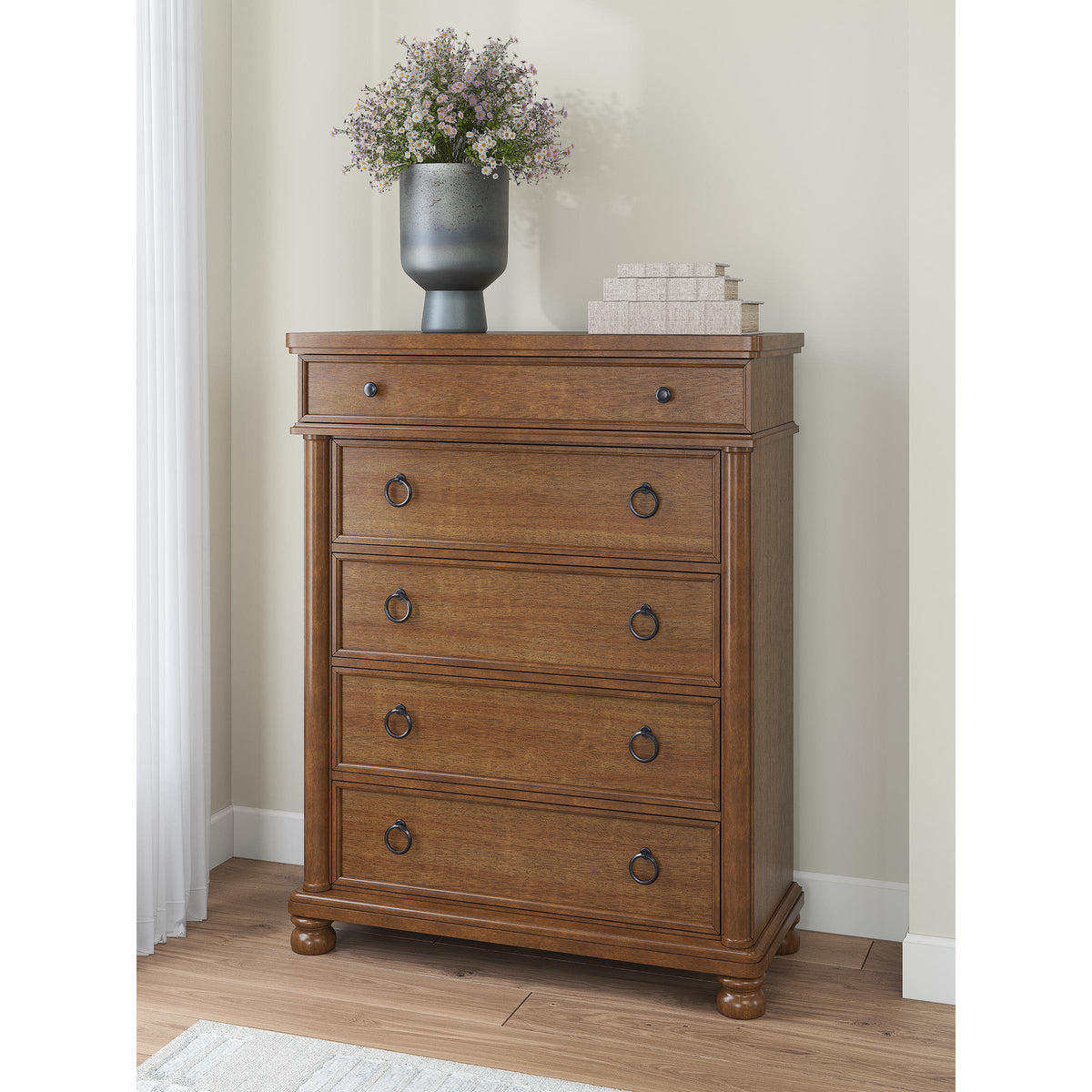Signature Design by Ashley Rowlenstown PCB824-46 Five Drawer Chest IMAGE 6
