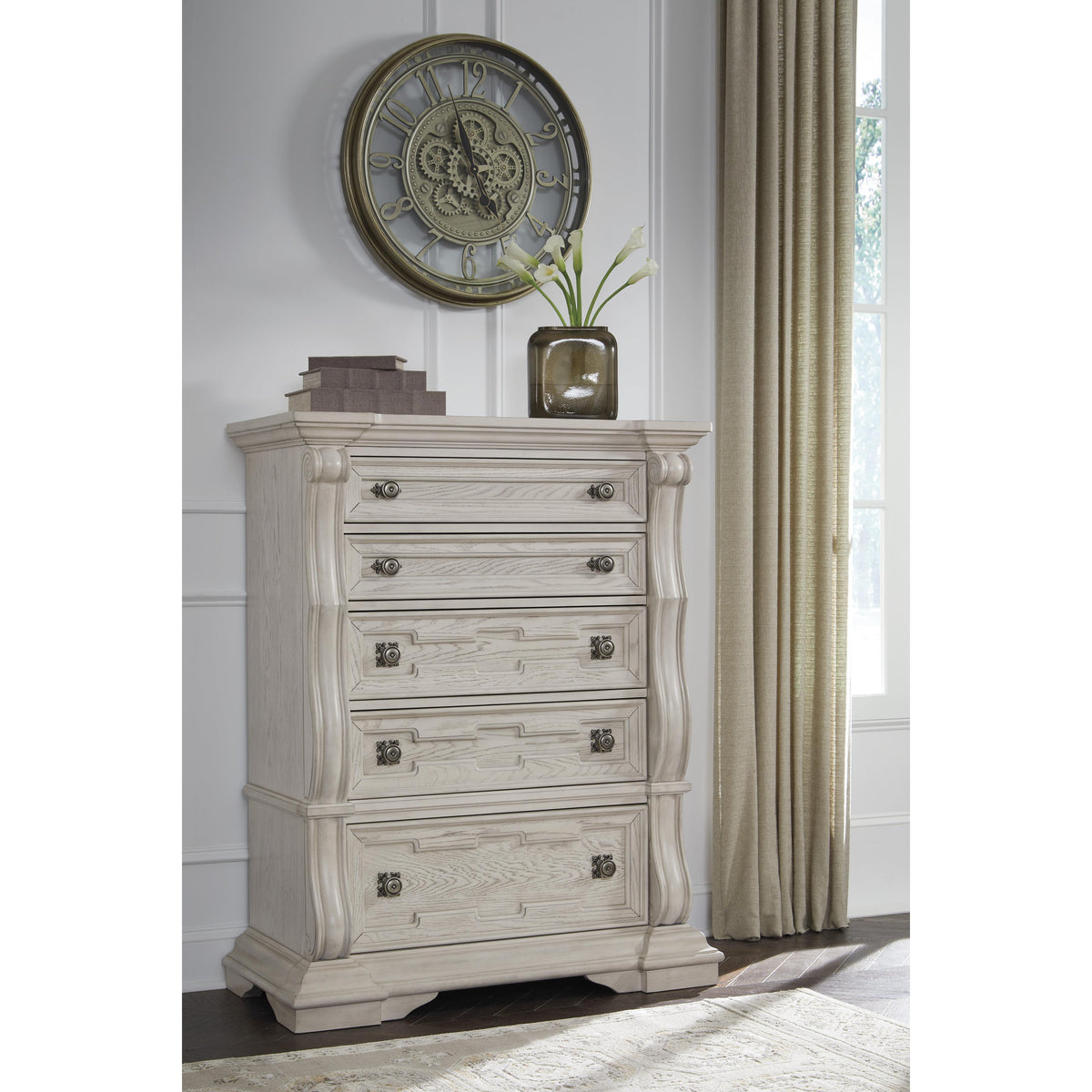 Signature Design by Ashley Bruchandi PCB948-46 Five Drawer Chest IMAGE 4