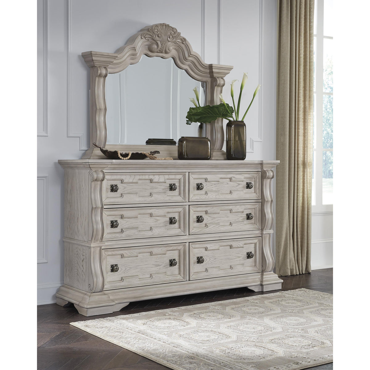 Signature Design by Ashley Bruchandi PCB948B1 Dresser and Mirror IMAGE 3