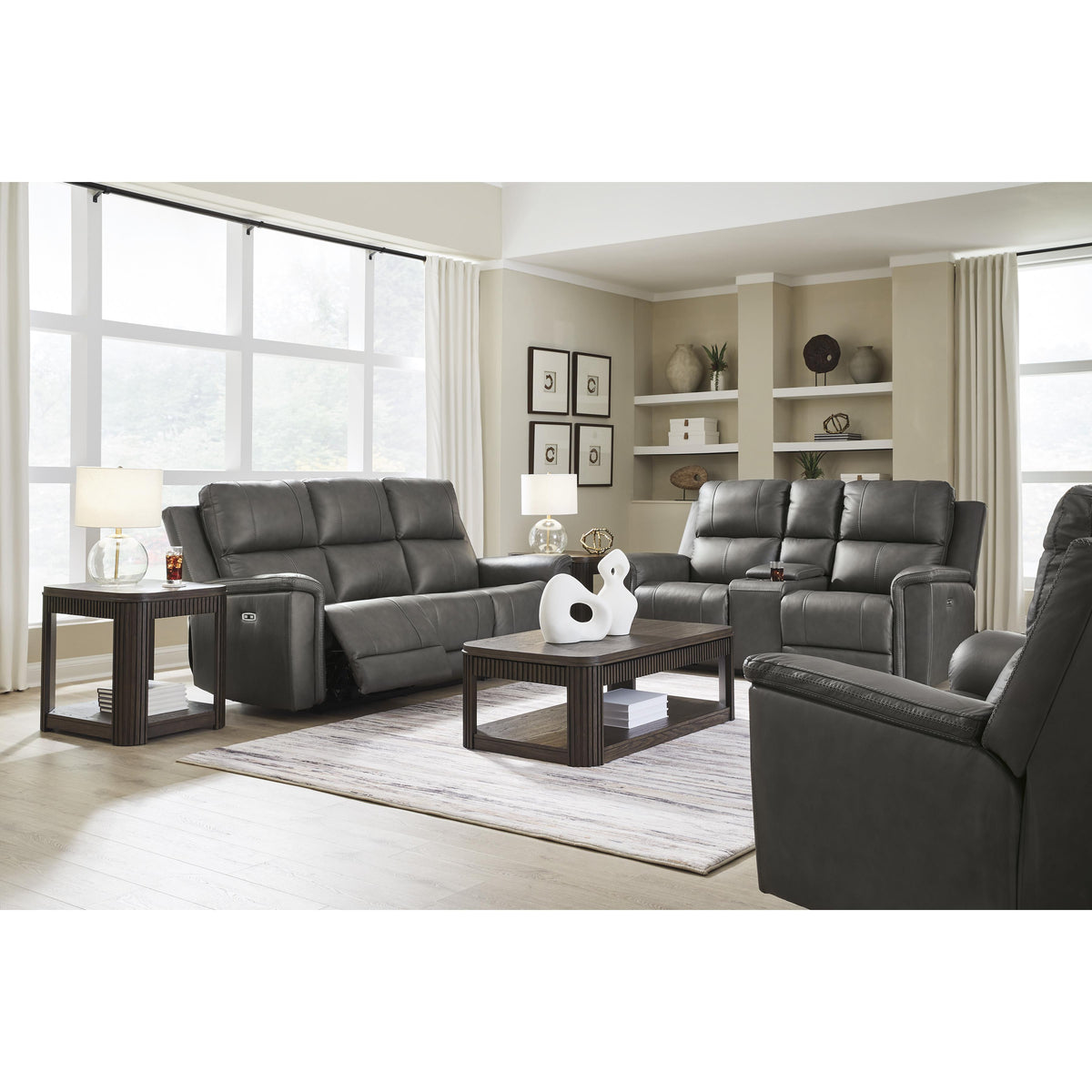 Signature Design by Ashley Bleckley PCU1200013 Power Recliner with Adjustable Headrest IMAGE 9