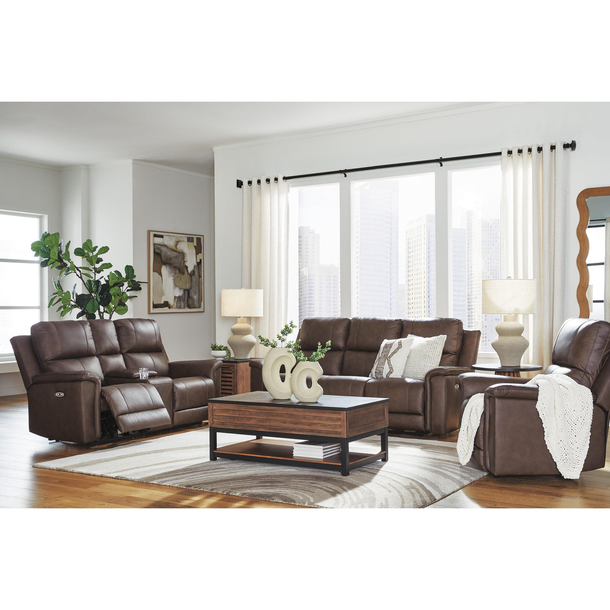 Signature Design by Ashley Bleckley PCU1200113 Power Recliner with Adjustable Headrest IMAGE 10