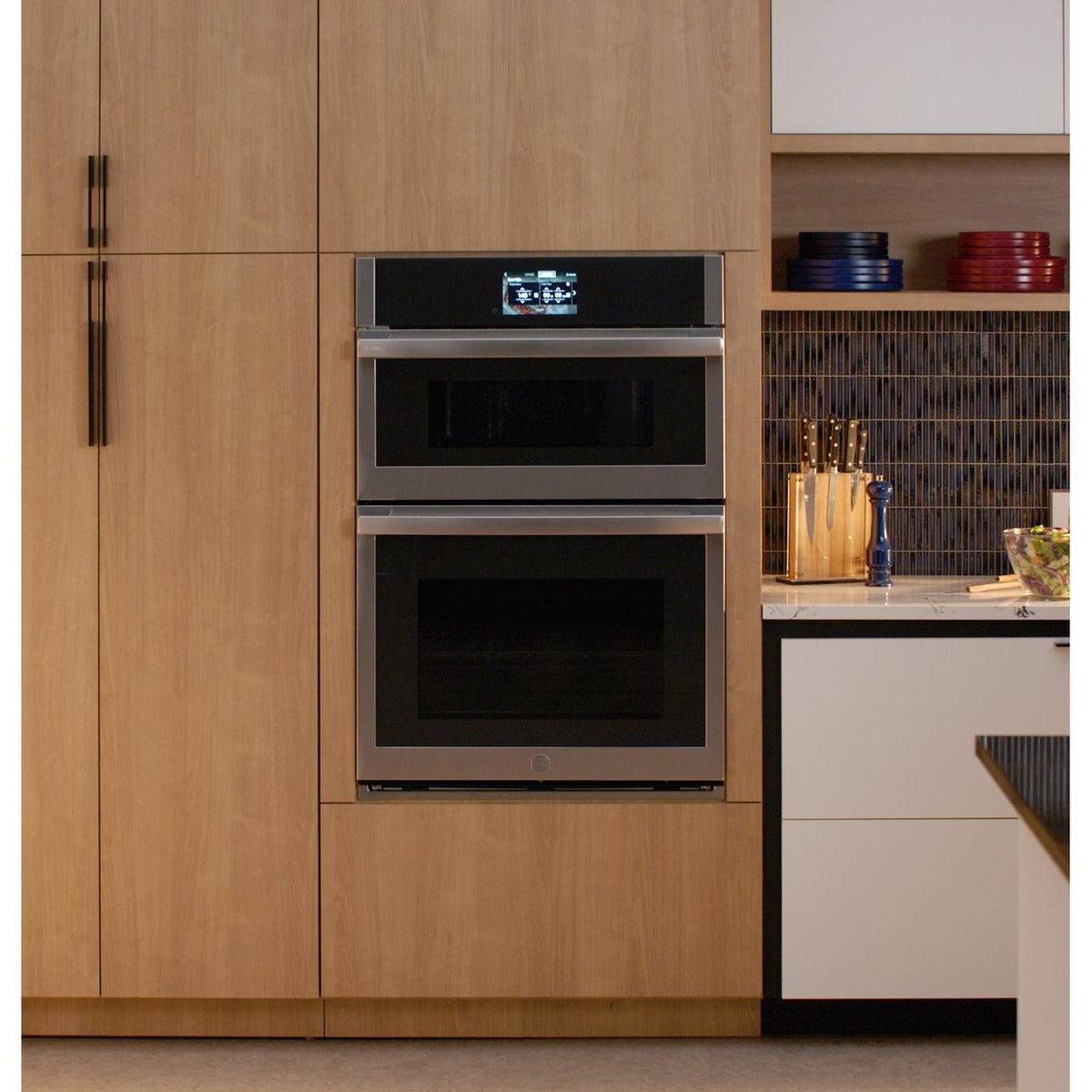 GE Profile 30-inch Combination Double Wall Oven with Advantium® Technology PT9900SWSS IMAGE 7
