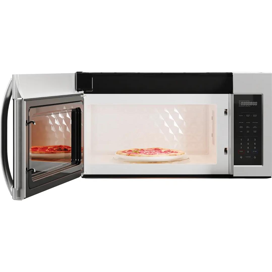 Midea 30-inch, 1.7 cu. ft. Over-the-Range Microwave Oven with LED Lighting MMO17S12ASTC IMAGE 3