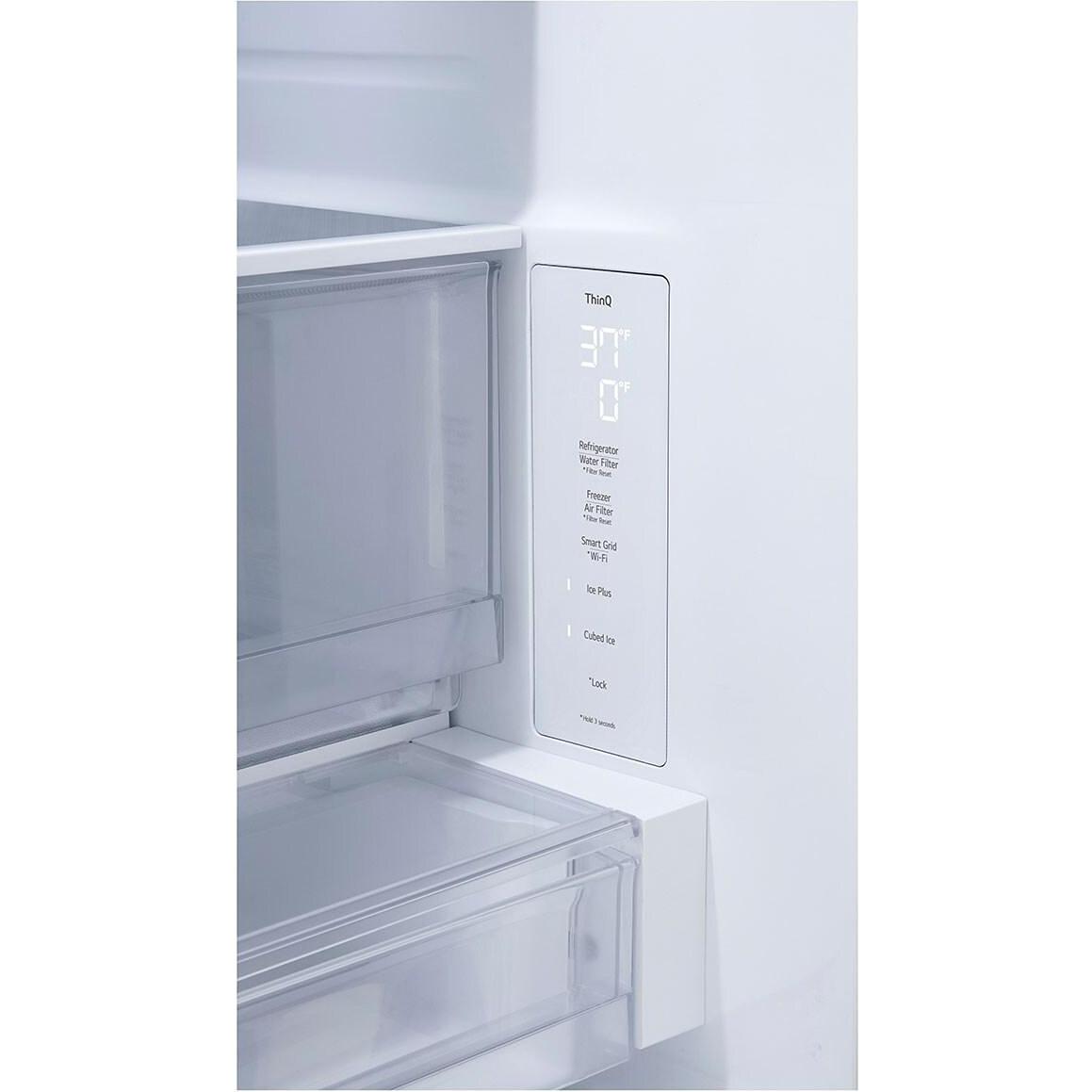 LG 36-inch, 25 cu. ft Counter-Depth French 3-Door Refrigerator with Ice Maker and Water Dispenser LF25Z6211S IMAGE 7