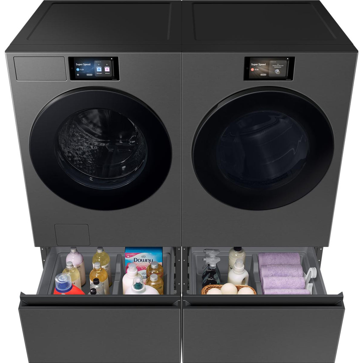 Samsung 7.6 Cu.Ft. F90 Series Bespoke AI Electric Dryer with AI Opti Dry DV90F53AES/AC IMAGE 13