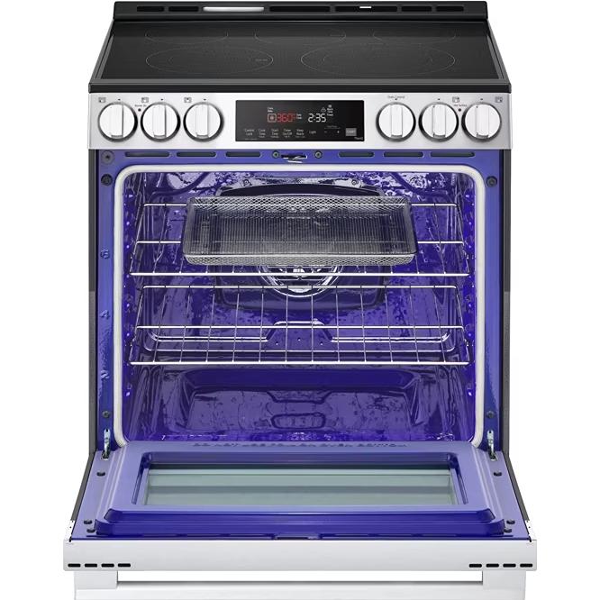 LG 30-inch Smart Electric Slide-In Range with Air Fry LSEL6333XE IMAGE 4