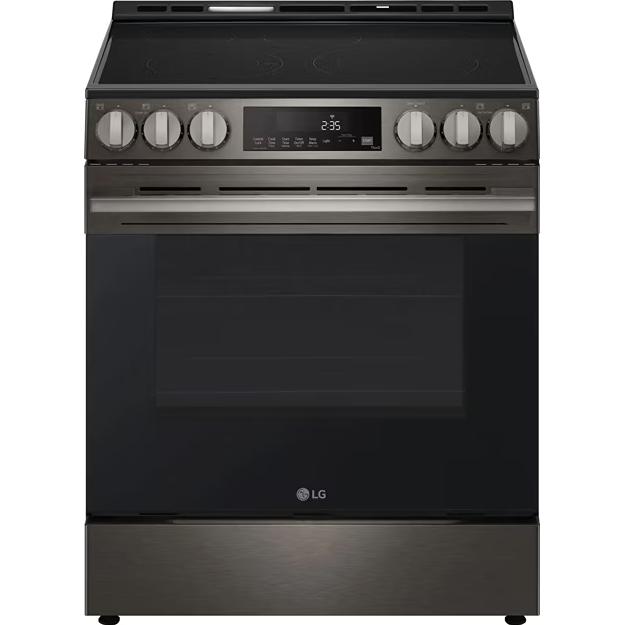 LG 30-inch Smart Electric Slide-In Range with Air Fry LSEL6333ZE IMAGE 1